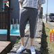 Woodpecker offiziell 2025 Sommer neue Shorts Herrenhosen koreanischer Stil Lose Slim Casual Reithote mittlerer Wäsche Harren Hosen 759 Schwarz XL 110125Jin [Jin entspricht 0,5 kg]
