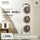 NIYEVN Turbine Three-Head Cooling丨Somatosensory 16 Air Conditioning Fan Cooling Fan Floor Fan Electric Fan Silent Bedroom Super Silent First Class Energy Efficiency Small Off-white Household Shaking Head White Whole House Cooling 16 Seconds -AI Deep Purification and Sterilization-Super Silent