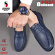 Western Camel (Vancamel) Marke High-End Olisas Neue echte Leder-Herrenschuhe für geschäftliche Lederschuhe für atmungsaktive und vielseitige, weiche Soft-Einzelvater-Kamel-Flaggschiff gelb/ab9929 40