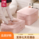 Sailotou quilt storage bag compression bag duvet quilt storage bag down jacket quilt storage bag one king size can store two beds 6Jin Jin is equal to 0.5kg quilt apricot pink