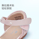 DAVE&BELLA girls sandals summer new children's flash diamond crystal shoes non-slip baby princess shoes foreign style children's leather shoes pink ready stock 21