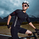 Pathfinder Summer Quick-drying Breathable Short-Sleeved Cycling Clothing Men's Outdoor Sports Road Mountain Cycling Clothing Reflective Night Cycling Top Tea Mibai 2XL