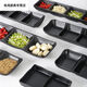 Sanqihutaide melamine small flavor dish dipping sauce plate barbecue seasoning dish soy sauce sauce plastic vinegar dish commercial dish h1098