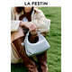 LA Festin [All Girls 'Garderobe] La Festin oo Bag Unterarm Crescent Bag 2025 Neues tragbares Crossbody -Bag Milkshake Weiß (klein)