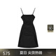 
JNBY [Same Model in Shopping Mall] 24 summer new dress sleeveless suspender cotton 5O6G14420 001/This black L