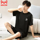 Catman (Miiow) Herren -Pyjamas Sommer 2025 Neue lose Shorts für Außenbekleidung Shorts Plus Size Casual Home Clothing Anzug für Frauen 6623 l
