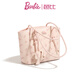 Barbie Tote Bag Women's 2025 NUEVA LIGUD LUXURY Capacidad impresa Capacidad de un solo hombro Regalo de cumpleaños de un solo hombro