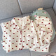 Zipjbxins Xiaoxiangfeng Love Pajamas Impreso Primavera y otoño 2025 Conjunto de ropa para el hogar Sweet Girls KK-3523 (conjunto de manga larga) M [sugerir 80-100Jin [Jin equivale a 0.5 kg]]