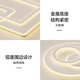 Xiaomi full spectrum bedroom lamp simple and atmospheric living room ceiling lamp dining chandelier lamp study lamp Zhongshan 20252025 new model 1W GD085-9902 medium length white 90*60CM three