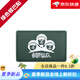 Tactical Rubber Velcro Armband Fashionable Personalized Leather Label Green Dunbar Sticker 5*8CM