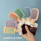 
Ice cream comb for children's anti-static girls' long hair, wide teeth, portable, not damaged, thickened pocket comb, random color, one handful [thickened middle teeth]