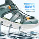 ANTA Children's Sandals Men's and Women's Shoes 2026 Summer New Breathable Water and Land Tracing Shoes Beach Shoes Men's Sage Green/Fish Eye Green-5 28