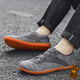 GPHF Japanese big-foot shoes with big swollen toes and swollen ankle bones and valgus high instep shoes over-the-foot shoes fracture shoes non-slip soft-soled shoes A038 dark gray 37
