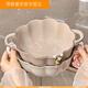
XMSJ upgraded-level underglaze colored tableware bowls and chopsticks set housewarming new home bowls and bowls rice bowls soup bowls and plate set gold-patterned plate 8.5 inches 2 packs 1276