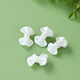 ins simple super fairy temperament bow hair clip gentle sweet girl heart bangs clip side clip Japanese and Korean headdress Pearl white bow hair clip 6 pieces