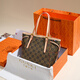 GUSKI French Bag Women's 2025 Young Luxury Ladies One-Shoulder Tote Bag Birthday Chinese Valentine's Day Gift to My Girlfriend Coffee Color [Brown] French High-end Brand Practical Gift to My Wife and My Girlfriend