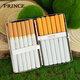 PRINCE cigarette box thick middle and thin branch prince anti-pressure portable high-end creative personalized cigarette box metal brass protective cover leather YHC12132 smoking Van Gogh leather 12 thick cigarettes