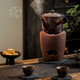 Cuisine du thé dans le poêle, utilisation à domicile, thé bouillonnant, eau bouillante, pur vieille boue rocheuse à la main Poignée de grande capacité de grande capacité, théière de brassage rongtien, modèle de main gauche chaiyao 16813 conscience 1080 ml 701 ml (inclusive) -800 ml (inclusif)