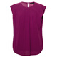 ROEYSHOUSE ROYSHOUSE CHICKFLULL ROOMN Sleeveless Shirt 2025 Summer New Fashion French Solid Color Top Women 12108 Rose Red S