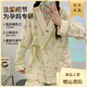 雅鹿月子服纯棉a类春秋产后3月份4哺乳孕妇睡衣春夏季薄款产妇5家居服 【新中式纯棉】838花海紫 L 【85-115斤】