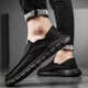 Dadong (Dusto) Sommer alter Peking-Stoffschuhe Herrenschuhe atmungsaktiv
