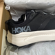 Hoka One Onetransport Wear-Resistant Non-Slip-Wanderschuhe Wanderschuhe im Freien im Freien 11153 Offizieller authentischer Schwarz und Weiß 1123153-Bklb Spot 40