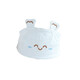 
Baby harbor cap for summer 0-6 months baby fetal hat for men and women newborn empty top fontanelle cap thin breathable [smiling face] Baby harbor cap (blue)