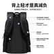 Pull back schoolbag junior high school student male large capacity college student lightweight backpack casual backpack computer travel bag