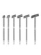 
T12 soldering iron tip T-shaped one-shaped T-spattery multi-leg connector cable solder IY desoldering set T12-1401-14066 soldering iron tip