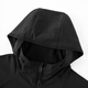Under Armour Under Armour Sommer gewebte Sportwinddichte Zipper Kapuze mit Langarmjacke Jacke Männer und Frauen schwarz 4xl