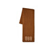 
UGG Autumn New Women's Fashion, Casual Warm and Comfortable LOGO Solid Color Coarse Rib Shawl Scarf 102787 DEC Dirk Brown