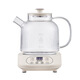 Good Lady Health Pot Tea Maker Stew All-in-One Tea Pot Kettle 0 Glue All Glass Light Sound Health Pot Mini Flower Teapot Appointment Constant Temperature Insulation Fully Automatic Intelligent Power Off Full Glass 0 Glue 1L 2025 New Style No Tea Filter