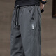 
Ice silk casual pants for men's summer new quick-drying nine-point pants 2025 new tying foot sports harem pants for men 2030 dark gray 2XL Recommended 150-165Jin [Jin equals 0.5 kg]
