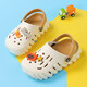 Babudou (Bobdog) Style de printemps et d'été pour les garçons et les filles, les chaussures et les pantoufles extérieures quotidiennes, le riz polyvalent et mignon / brun clair 28 -29