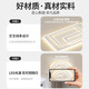 Xiaomi full spectrum bedroom lamp simple and atmospheric living room ceiling lamp dining chandelier lamp study lamp Zhongshan 20252025 new model 1W GD085-9902 medium length white 90*60CM three