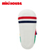 MIKIHOUSE Japanese-made baby toddler shoes for boys and girls, four-season antibacterial and antiviral rainbow color matching British style casual fashion multi-color one section 13 (suitable for feet 12.5cm long)