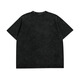 Yunzhaolu XFM national trend brand vintage retro print heavy wash-out short-sleeved T-shirt ins small neckline half-sleeved tee X6630 M