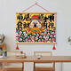 YUsen Yi Wulu God of Wealth Distribution Meter Box Couvre la décoration peinture du salon et de la salle à manger suspendue peinture de chambre à coucher mural horizontal 9756 Wulu Dieu de riche
