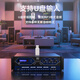 Weishu KX-200 professional card package amplifier supports Bluetooth FBX anti-howling multi-functional smart amplifier home theater 200W*2 high-power KTV audio amplifier