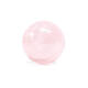 KIK Natural Pink Crystal Ball White Crystal Ball Meditation Yoga Office Raw Stone Living Room Ornament Spherical Base Gift Follow Moments Kik9922 to grab new products