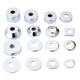 
Angle valve stainless steel decorative cover shower faucet 4 points 6 points faucet accessories triangle valve stainless steel ugly cover 4 points hole * width 67 * height 3523 flat plating