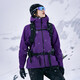 Tuolu Zhuque Pro Jacke für Frauen Hartschale winddichte wasserdichte Jacke im Freien im Freien für Reiseberichte, die atmungsaktive lose Jacke Black Advanced Hard Shell | höherer Schutz s