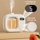 Aromatherapy machine air purifier automatic fragrance spray machine air freshener long-lasting bedroom toilet deodorization air humidification puppy replacement 1 host + 1 essential oil Gardenia