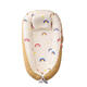 
The bed and the crib is a newborn who is sleeping with a uterus and bionic bed. The baby feels safe when sleeping. Polka dot rabbit [with quilt + cool mat].