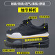 Jihua 3520 Jiefang-Schuhe Herren Frühlings- und Herbst-Arbeitsschutzschuhe Anti-Peinungs-Außenkonstruktion Schwarze Gummischuhe, die mit kleidung-resistenten und nicht gleitenden Low-Top-Black (nicht-punktionsresistenten) Größe 36 Original Jiefang-Schuhe arbeiten