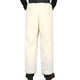 Romon Wolle Baumwollhose Männer und Frauen Fell integrierte Hosen Winter mittleren und älteren Menschen sowie samt verdickte echte Leder warm warm hohe Taille Schaffell Hose reines Wolle (abnehmbar) Boutique Lammfell integriert 42 Taillenumfang 3 Fuß 5 [Ganzleder geschnitten]
