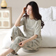 AIMU MEUGUI PAJAMAS PARA MUJER EN SUMMER ALIGO PURO Pantalones de manga corta Algodón delgado Summer Women's Ropa para mujeres Traje de primavera y otoño YZT9715 Pantalones de manga corta M 80-100Jin [Jin equivale a 0.5 kg]