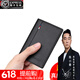 WILLIAMPOLO品牌奢侈新款卡包男士真皮小巧证件包驾驶证皮套简约卡夹 A款-黑色【头层牛皮-真皮】