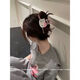 Hellokitty pink scratching clip for women with hair on the back of the head shark clip 2025 new hair volume multi-hair clip headwear pink KT cat scratching clip