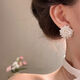 Fan Shengyu Pearl Flower Earrings High-end French Style Earrings 2025 New Hot Style Earrings Chinese Valentine's Day Gift Pearl Flower Earrings